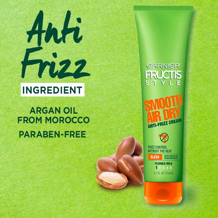 Garnier Smooth Air Dry Anti-Frizz Hair Cream Ingredient